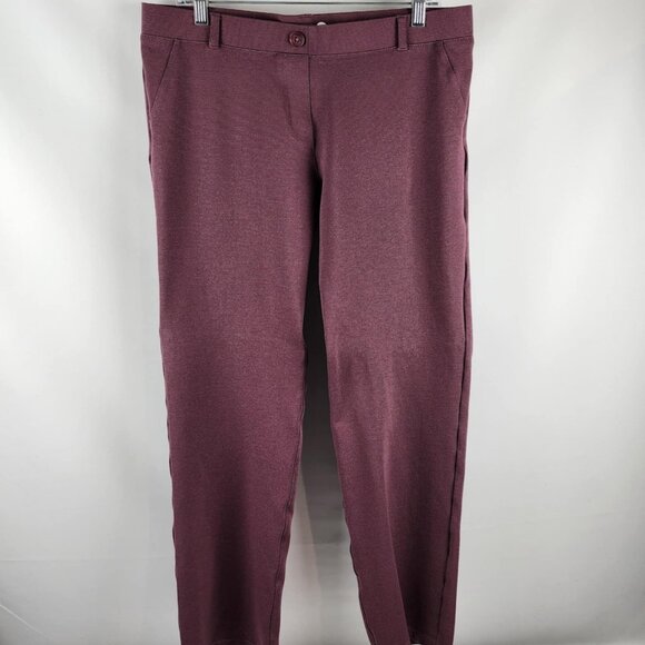 Betabrand Pants - Betabrand Pants Womens XL-Long Dress Yoga Mauve Straight Leg W0076-STR (36x30)